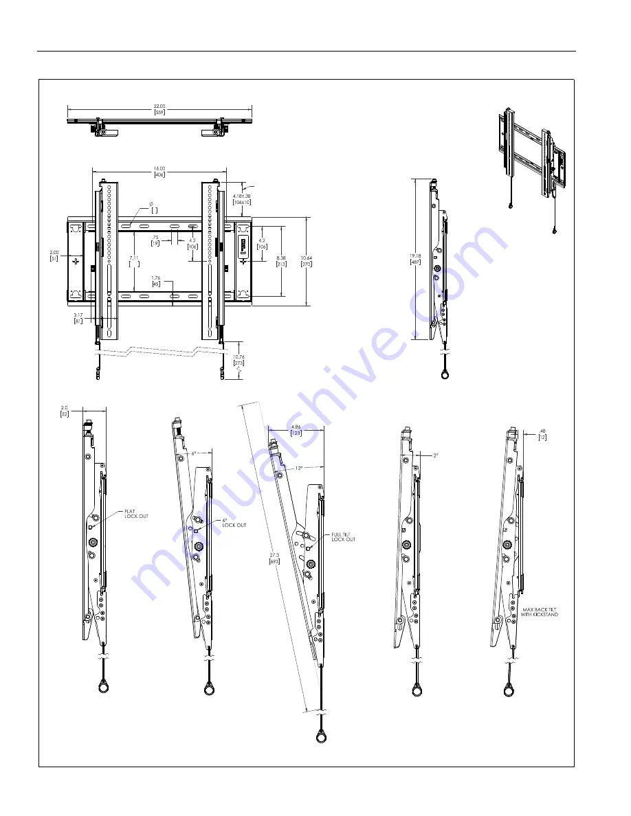 LEGRAND CHIEF RLF3 Скачать руководство пользователя страница 4