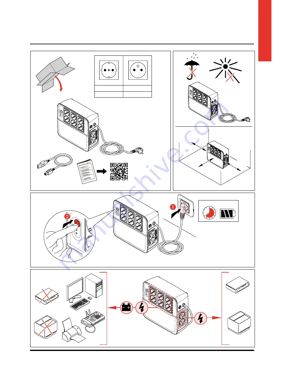 LEGRAND KEOR MULTIPLUG 600 Installation Manual Download Page 5