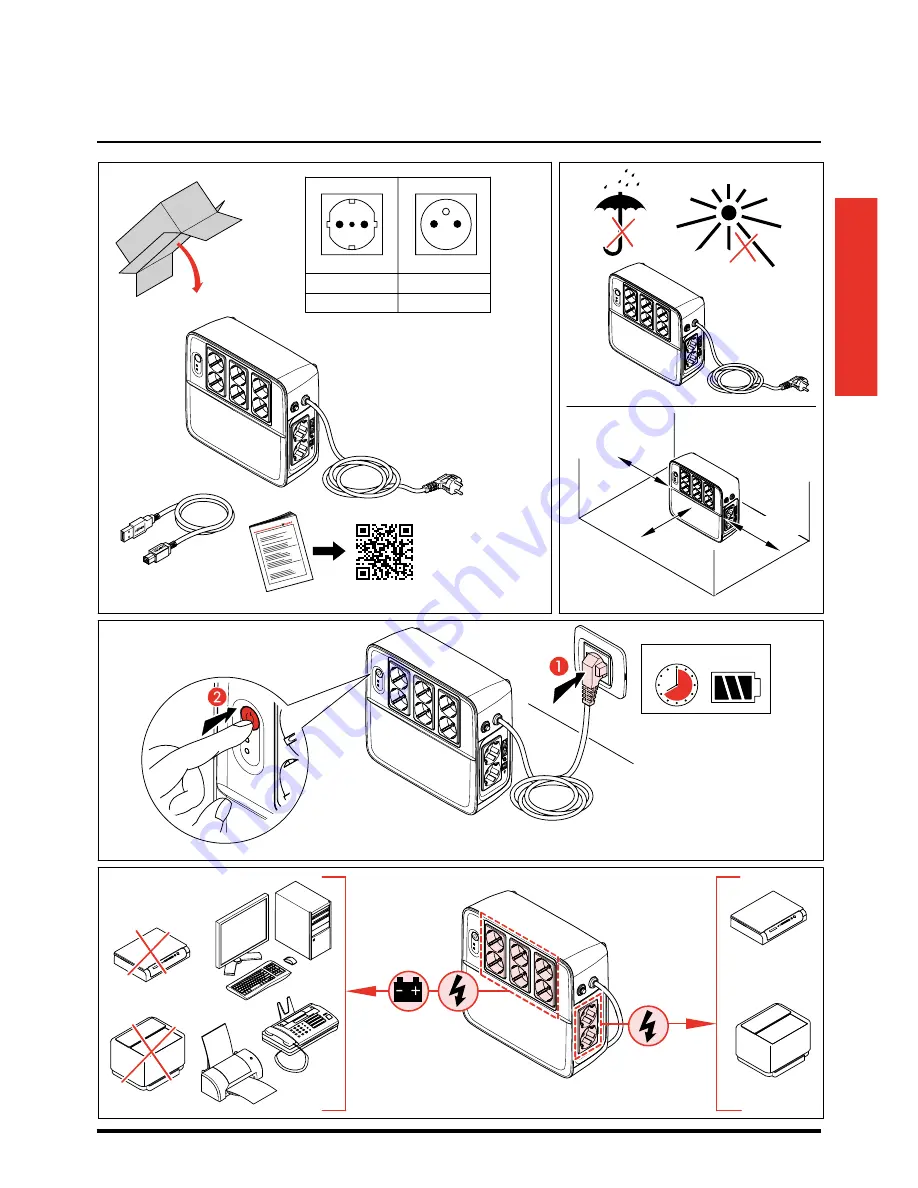 LEGRAND KEOR MULTIPLUG 600 Installation Manual Download Page 17