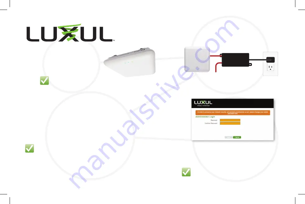 LEGRAND LUXUL Setup Manual Download Page 1