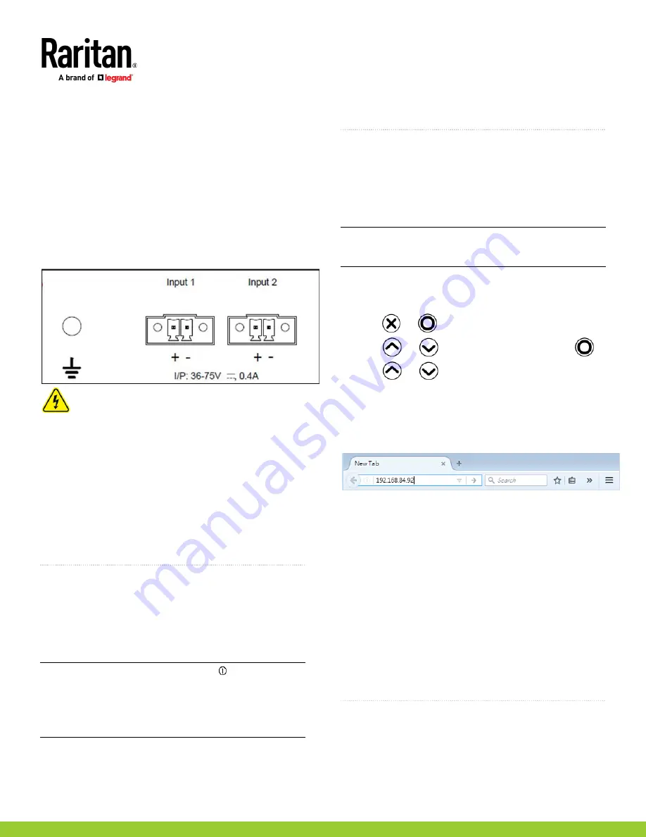 LEGRAND Raritan Smart Rack Controller SRC-0103 Скачать руководство пользователя страница 6