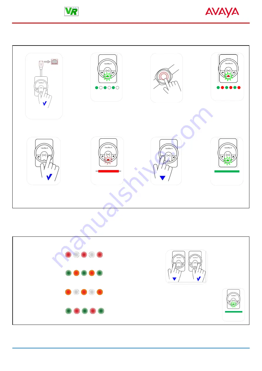 Lehmann electronic VarioRec 6 Quick Reference Manual Download Page 3