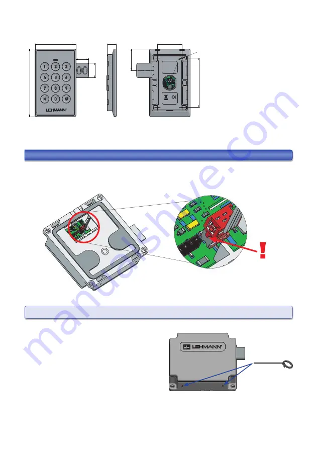 LEHMANN M610 Operating Instructions Manual Download Page 6