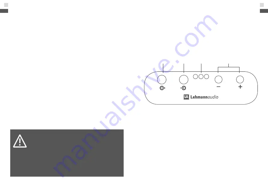 Lehmannaudio Traveller Operating Manual Download Page 7