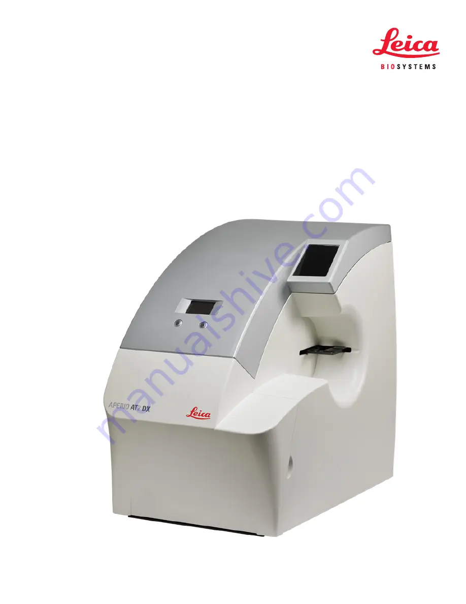 Leica BIOSYSTEMS Aperio AT2 DX User Manual Download Page 1