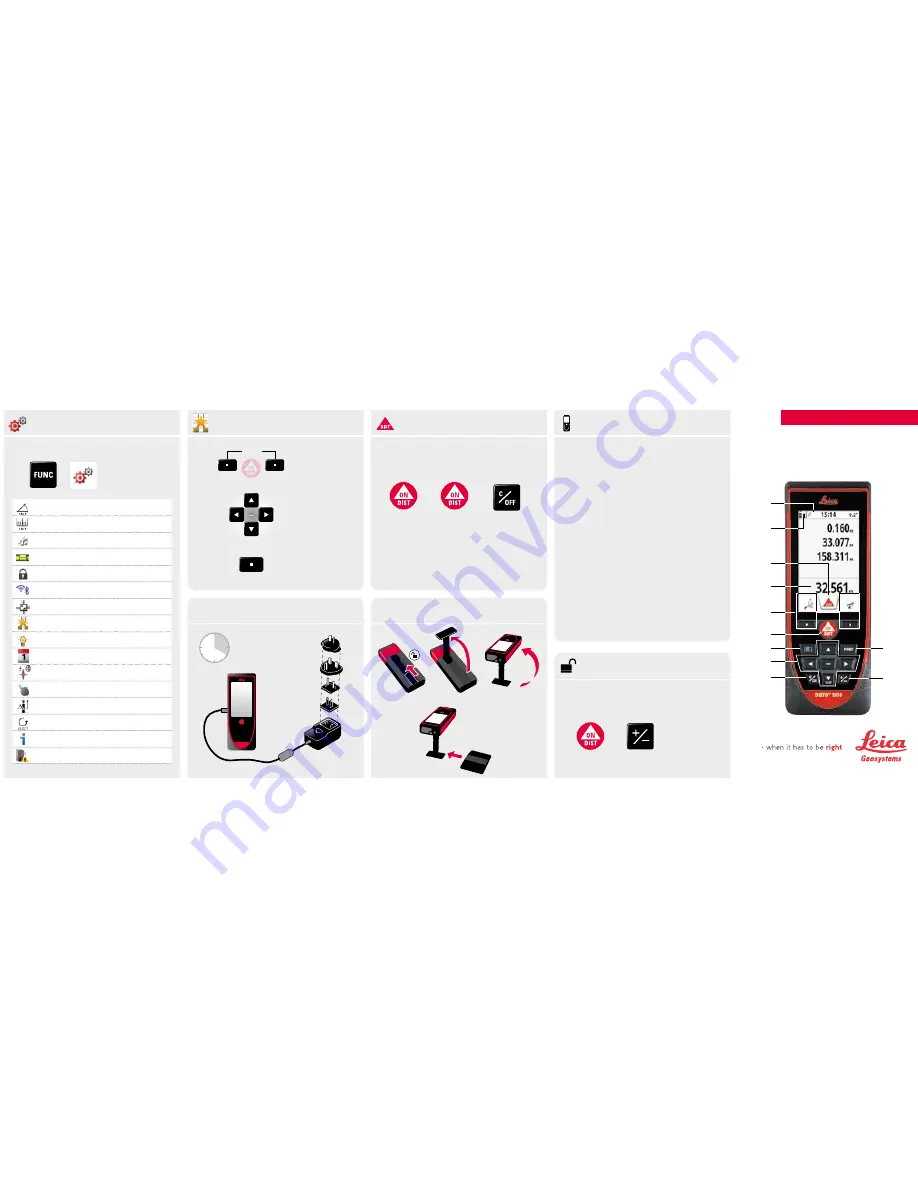 Leica Geosystems DISTO S910 Скачать руководство пользователя страница 1