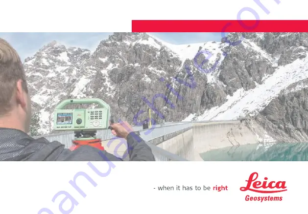 Leica Geosystems LS10 Quick Manual Download Page 30