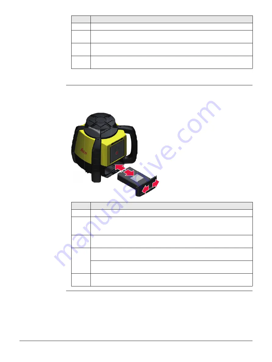 Leica Geosystems Rugby 610 User Manual Download Page 28