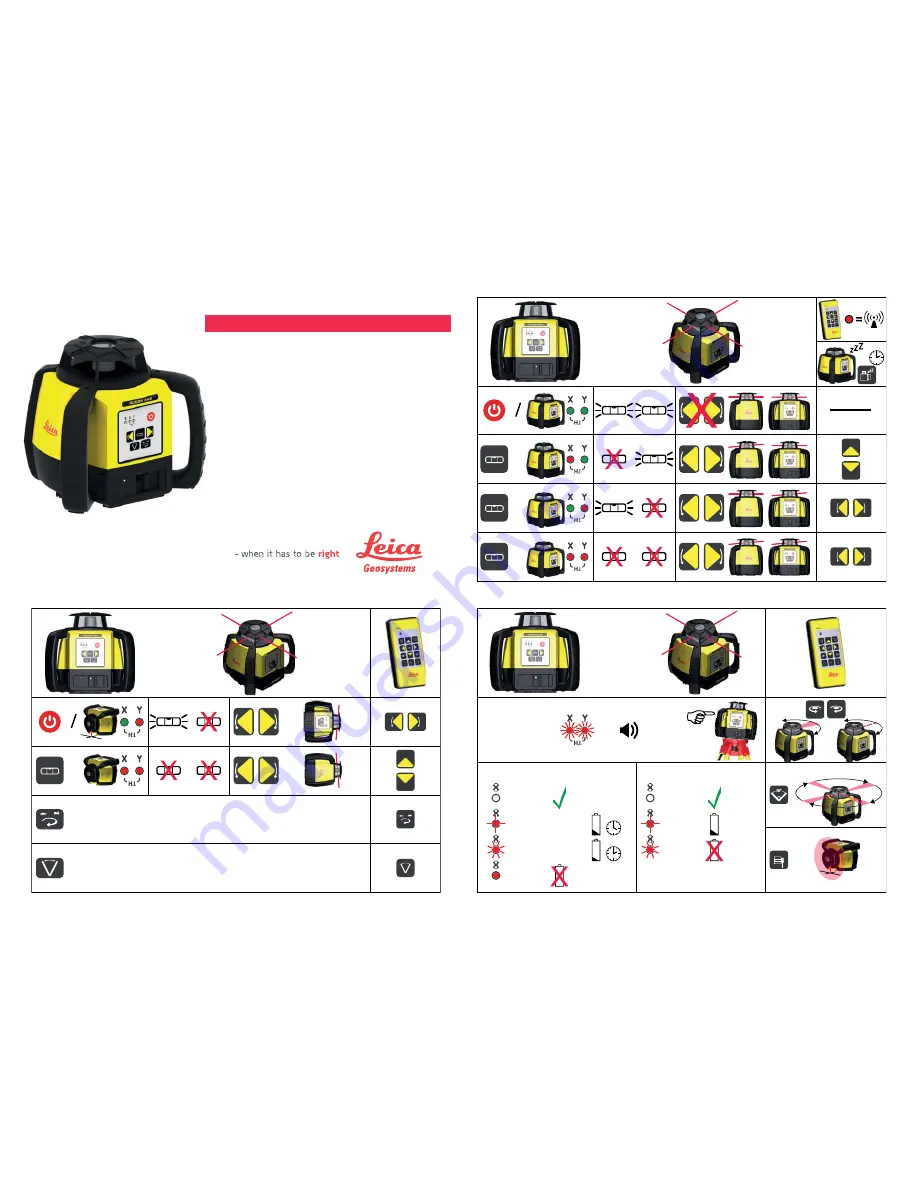 Leica Geosystems Rugby 640 Quick Start Download Page 1