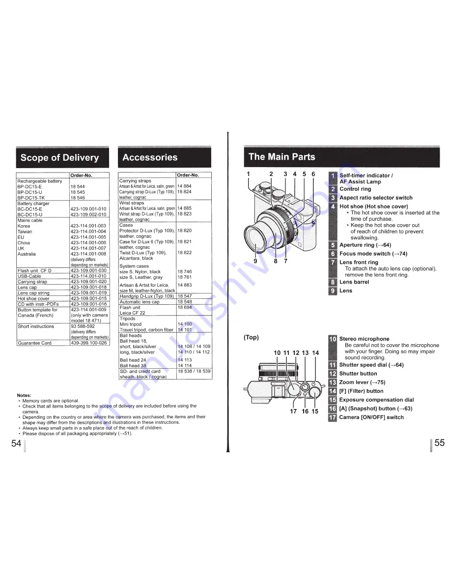 Leica D-LUX Instructions Manual Download Page 310