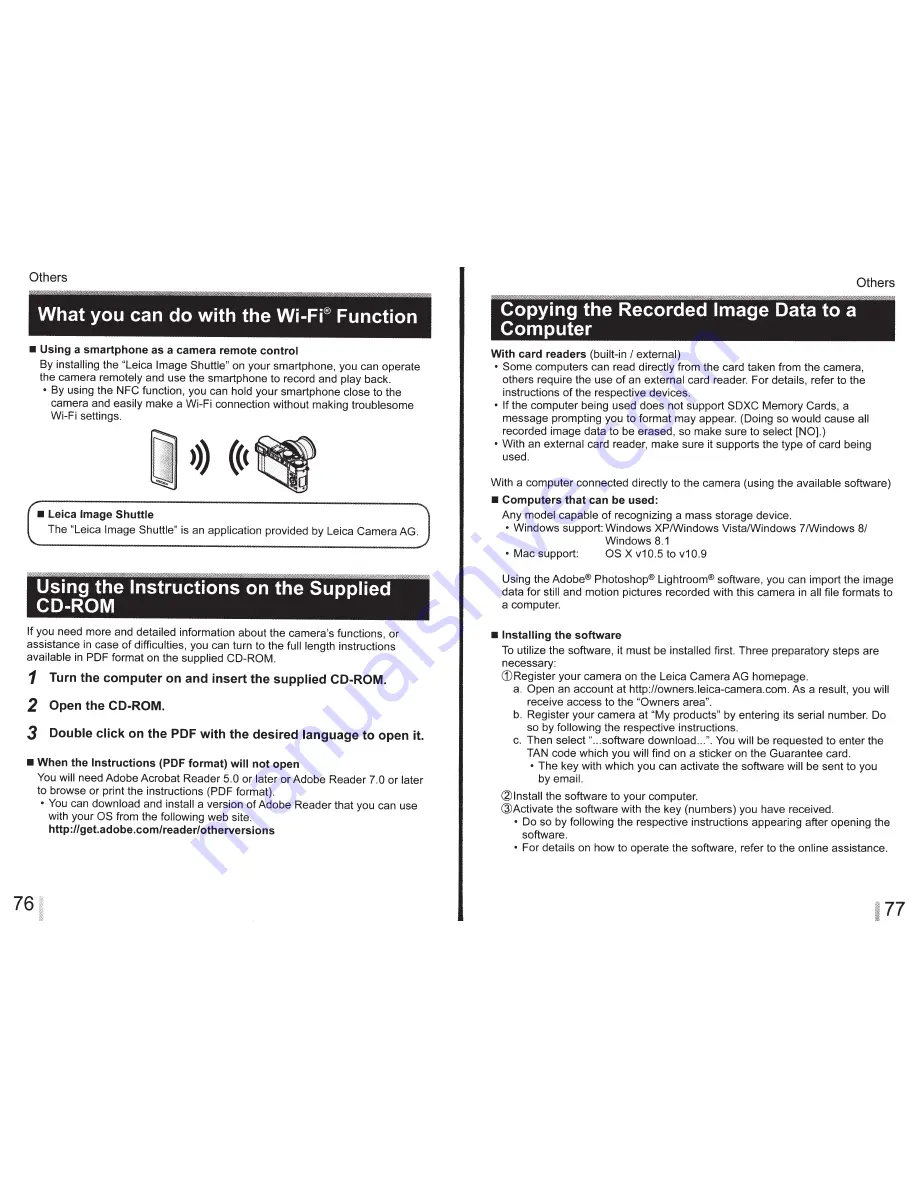 Leica D-LUX Instructions Manual Download Page 321