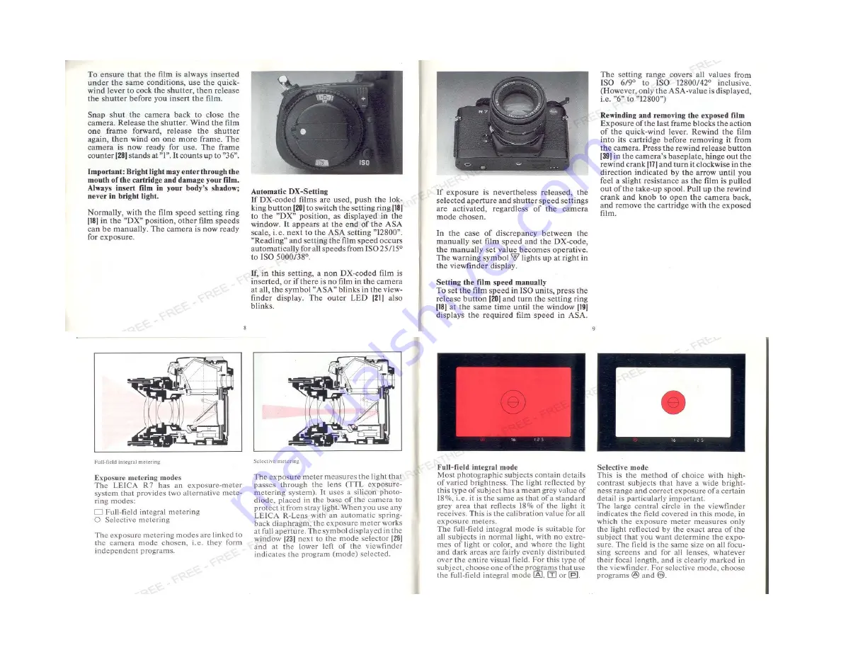 Leica R7 Скачать руководство пользователя страница 4