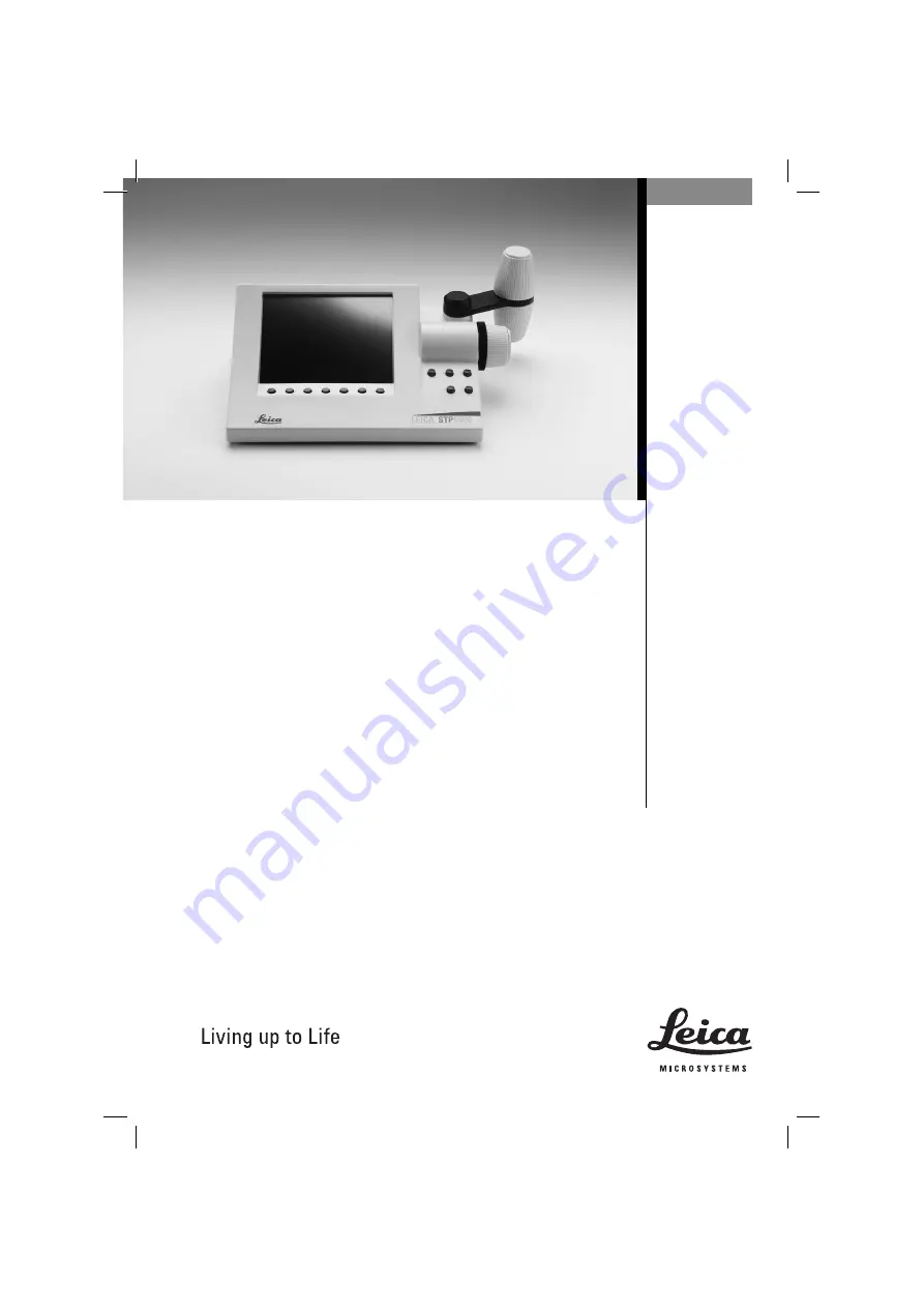 Leica STP6000 Operating Manual Download Page 3