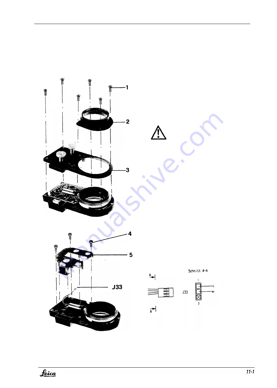 Leica WILD M695 Service Manual Download Page 89