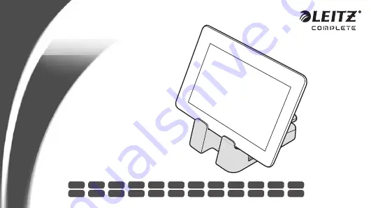 LEITZ Complete Charging Desk Stand Operating Instructions Manual Download Page 1