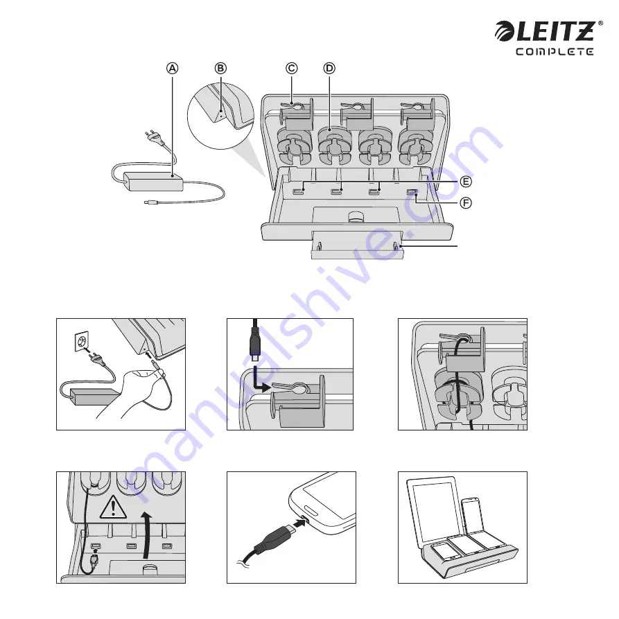 LEITZ Desktop Multicharger XL Скачать руководство пользователя страница 2