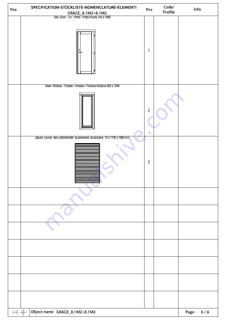 Lemeks 108587 Assembly, Installation And Maintenance Manual Download Page 10