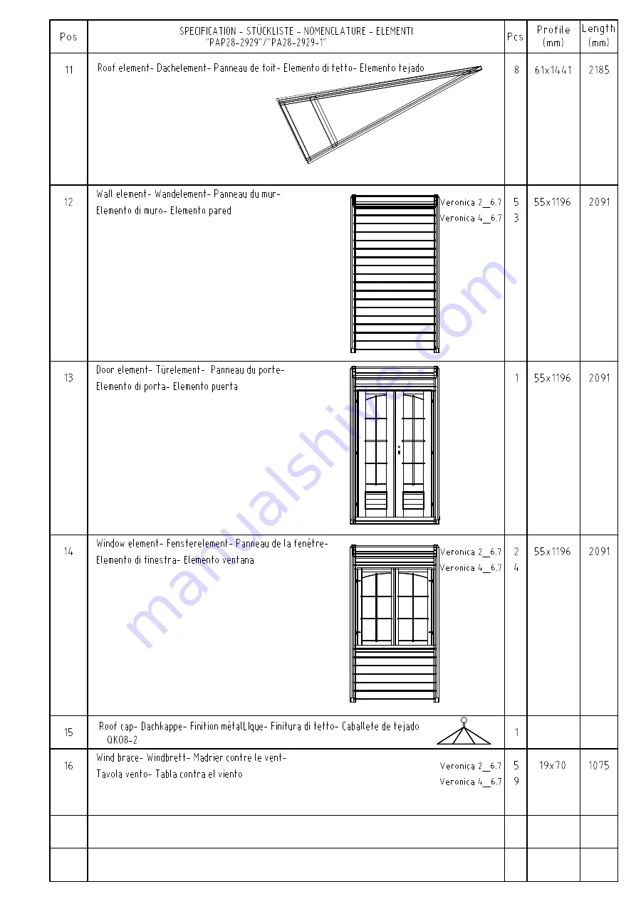 Lemeks PA28-2929-2 Assembly, Installation And Maintenance Manual Download Page 6