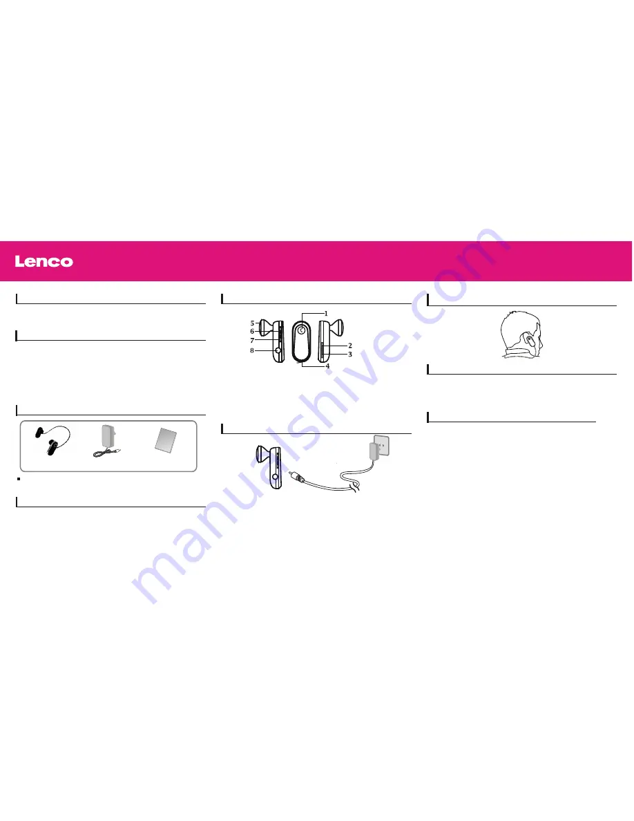 LENCO BTE-010 User Manual Download Page 1