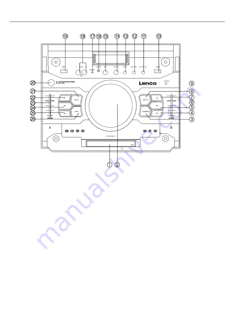 LENCO PMX-240 Скачать руководство пользователя страница 6