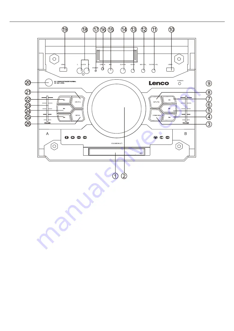 LENCO PMX-240 Скачать руководство пользователя страница 40