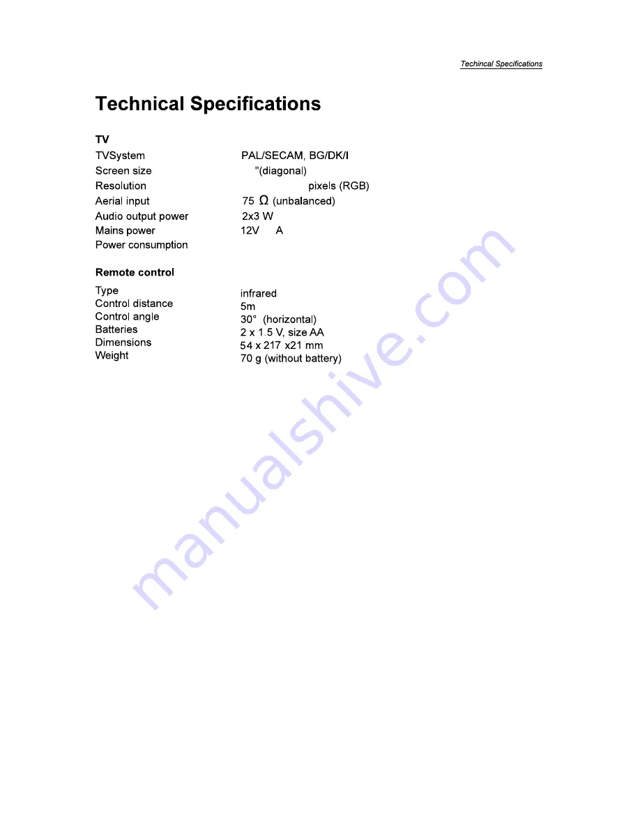 LENCO TFT-2401 Instruction Manual Download Page 19