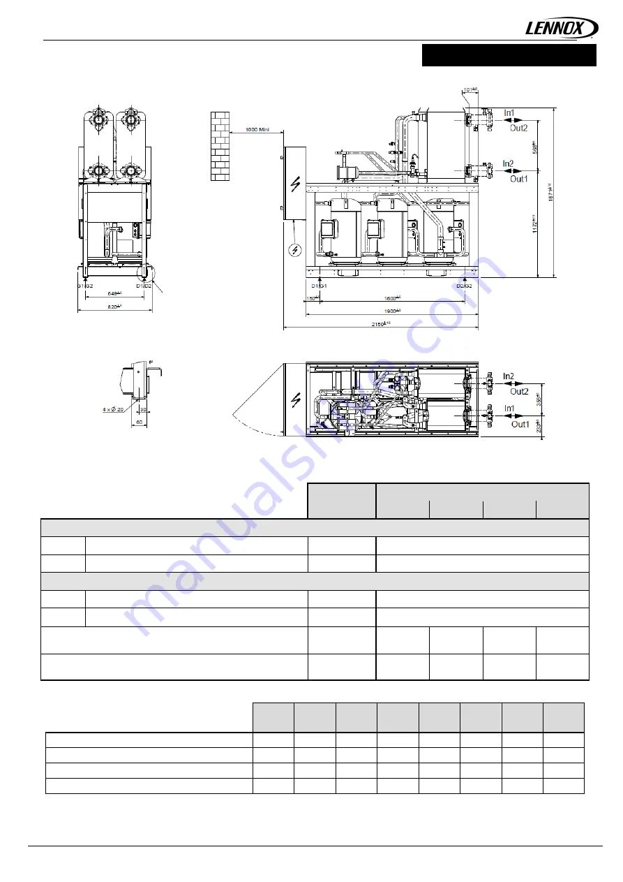 Lennox EMEA HYDROLEAN Скачать руководство пользователя страница 86