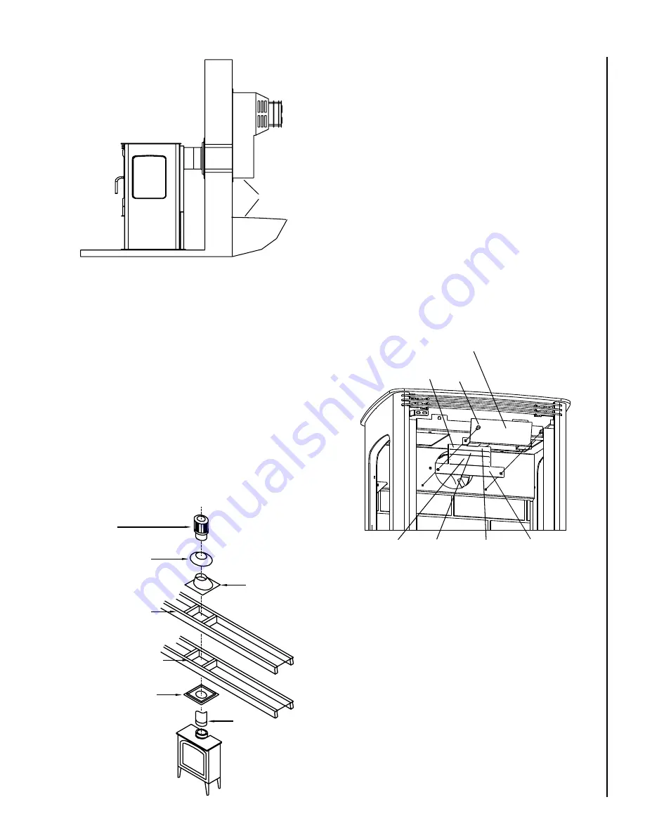 Lennox Hearth Products Elite VIS25 Installation And Operation Manual Download Page 13