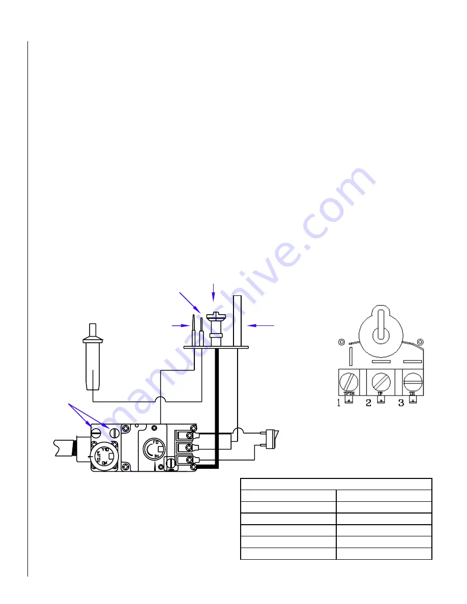 Lennox Hearth Products Elite VIS25 Installation And Operation Manual Download Page 20