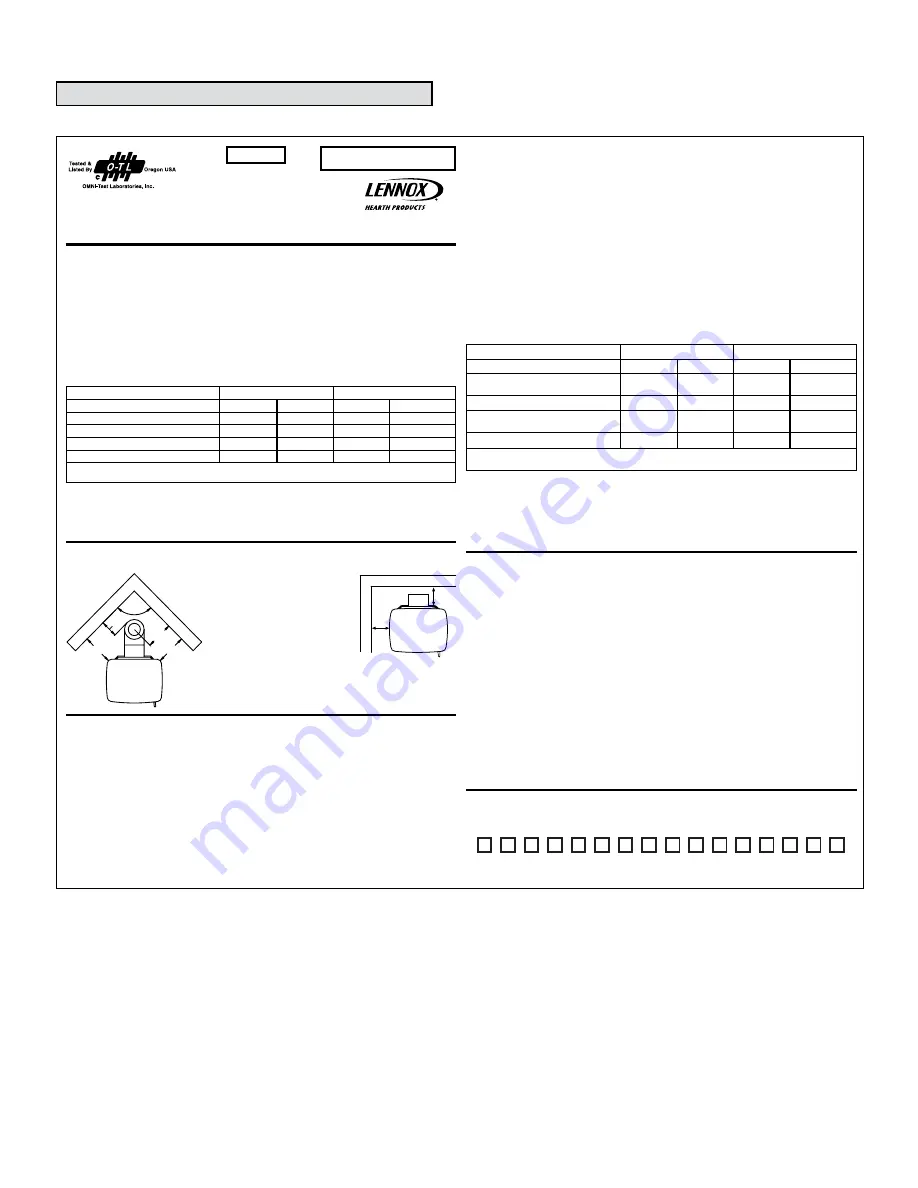 Lennox Hearth Products VISION SDVSS-25 Скачать руководство пользователя страница 31