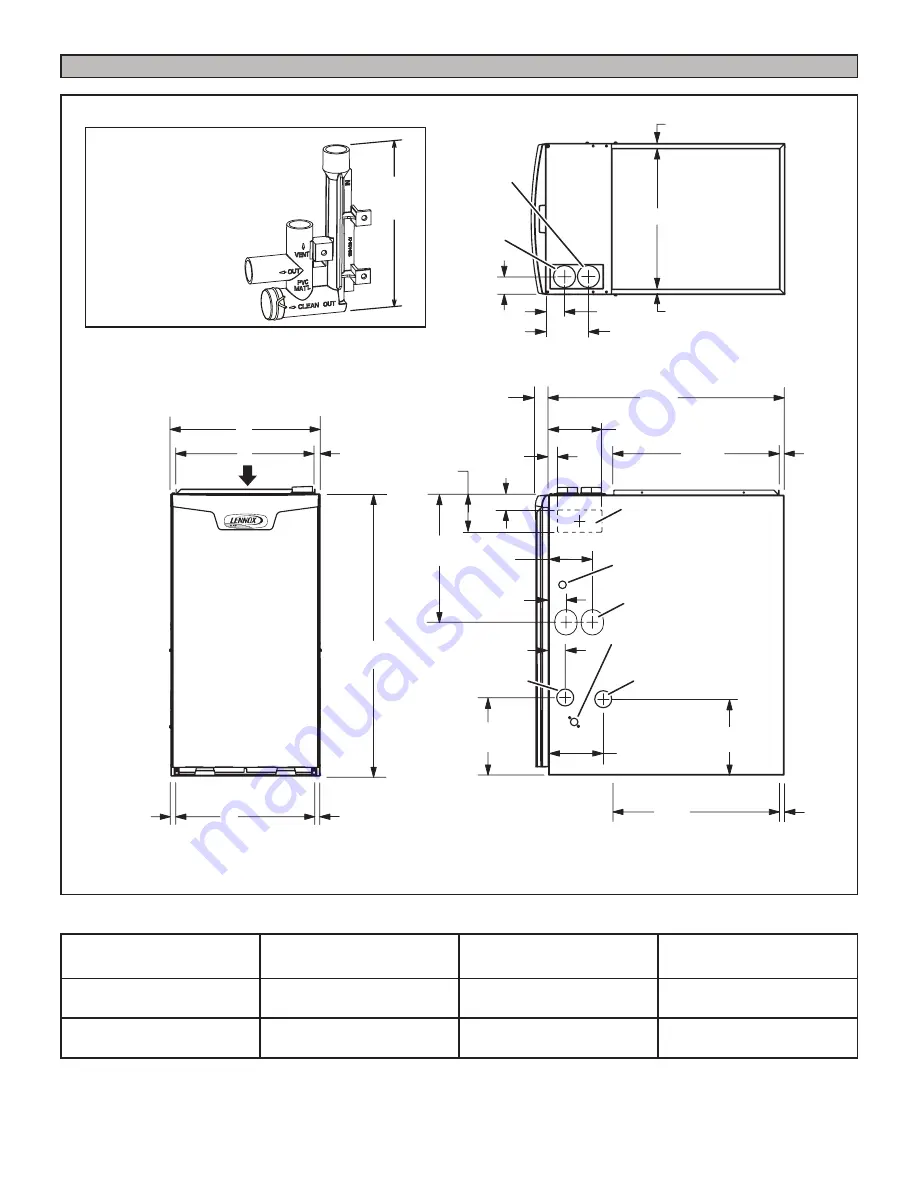 Lennox ELITE EL296DFE Installation Instructions Manual Download Page 2