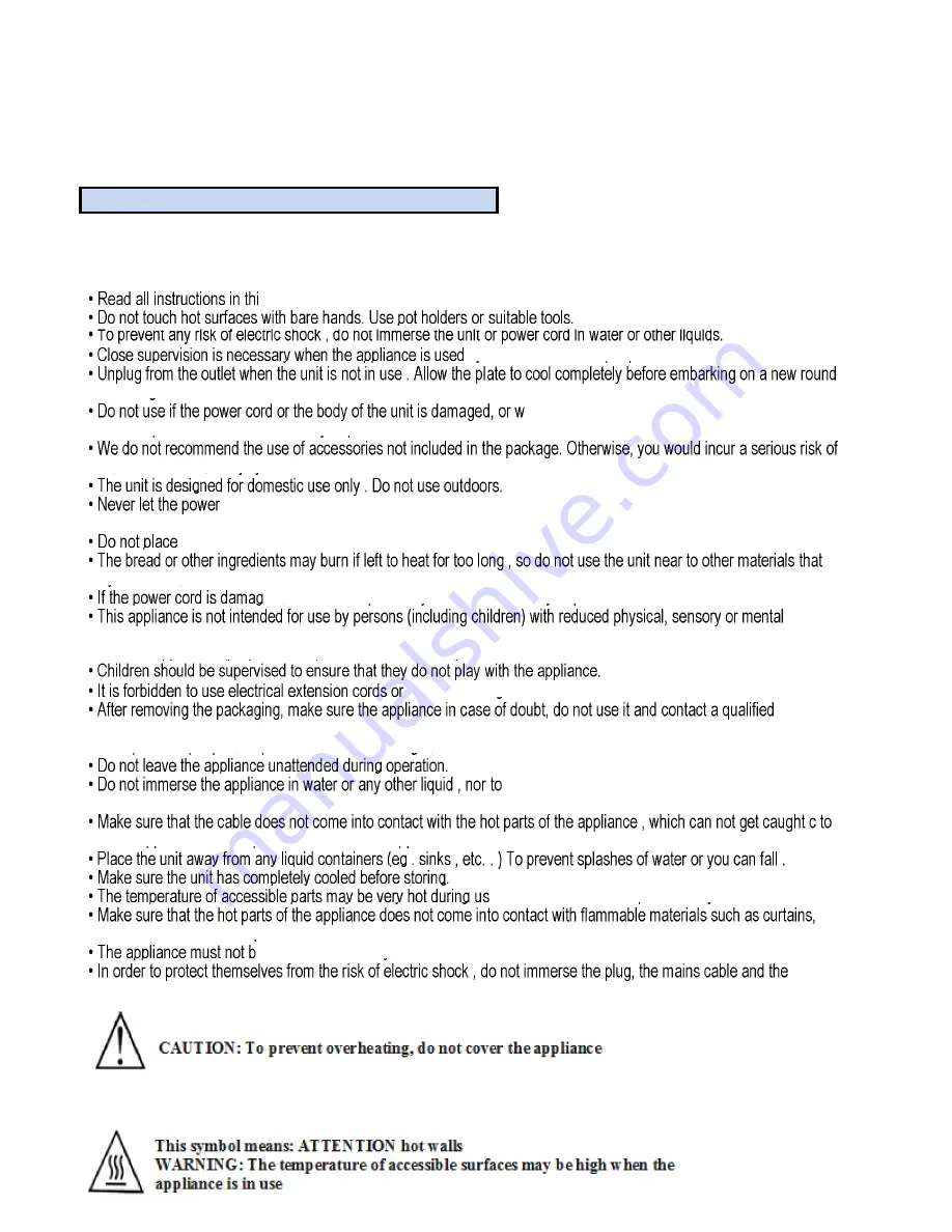 Lenoir LHC650 Instruction Manual Download Page 2