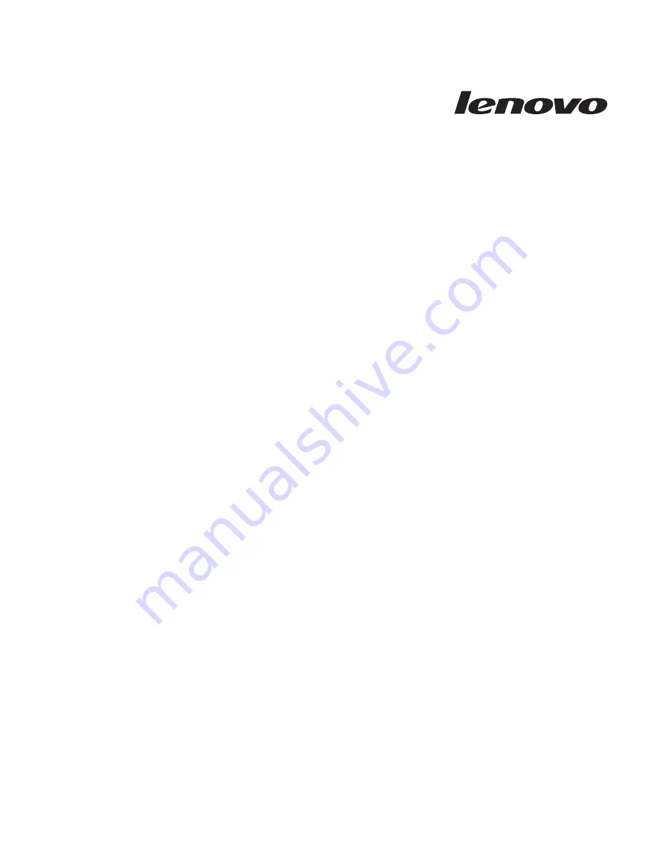 Lenovo 7522D6U User Manual Download Page 3