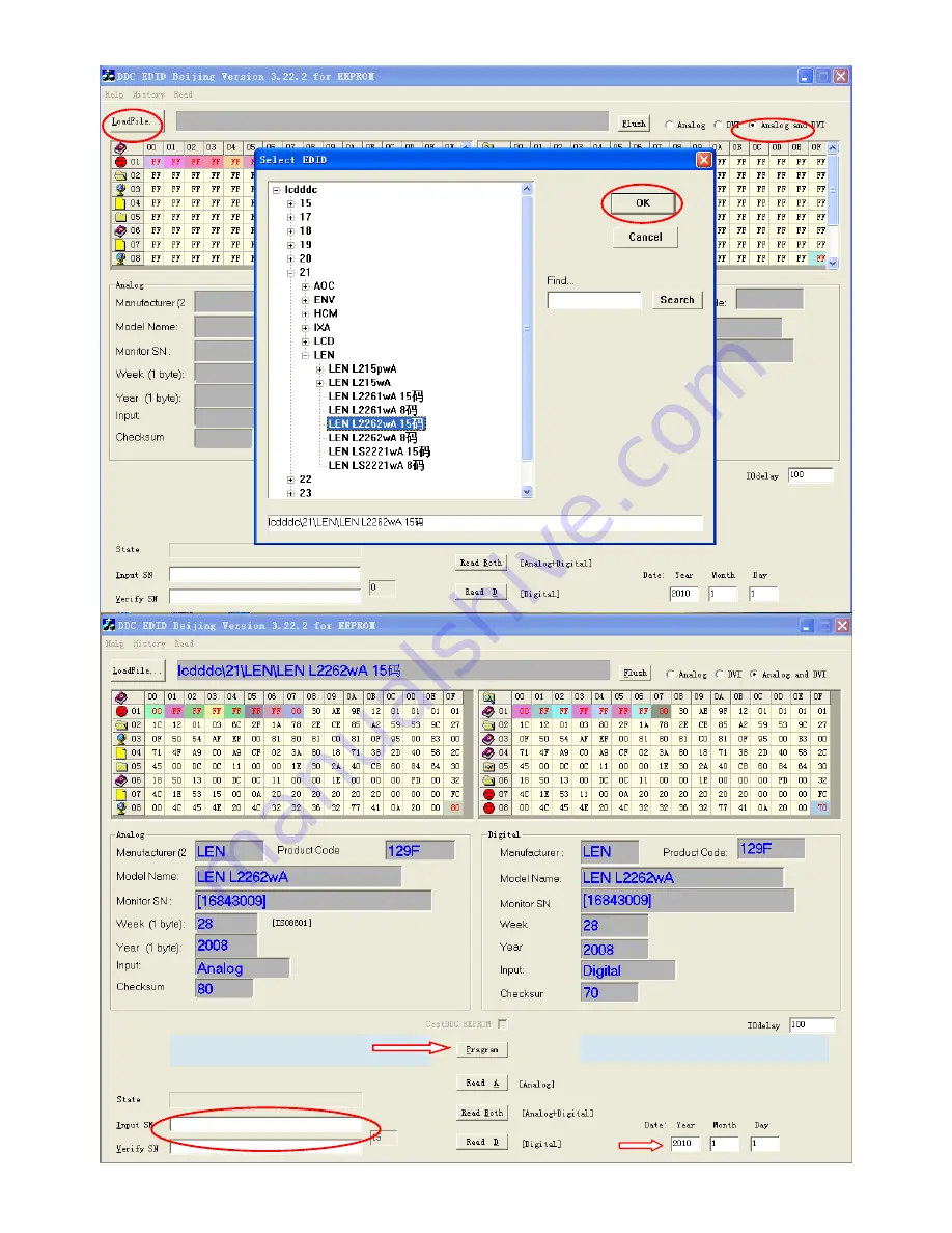 Lenovo L2262W Service Manual Download Page 49