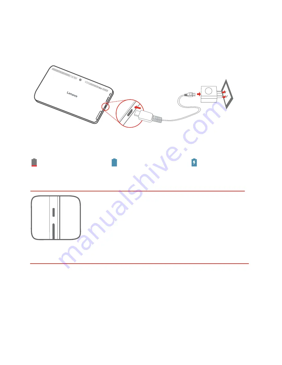 Lenovo TAB 2 A10-30 Safety, Warranty & Quick Start Manual Download Page 16