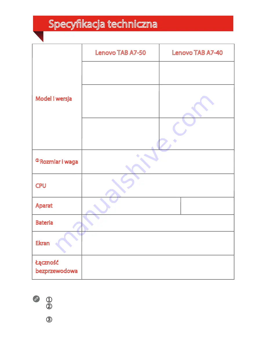 Lenovo TAB A7-40 A3500-FL Manual Download Page 28