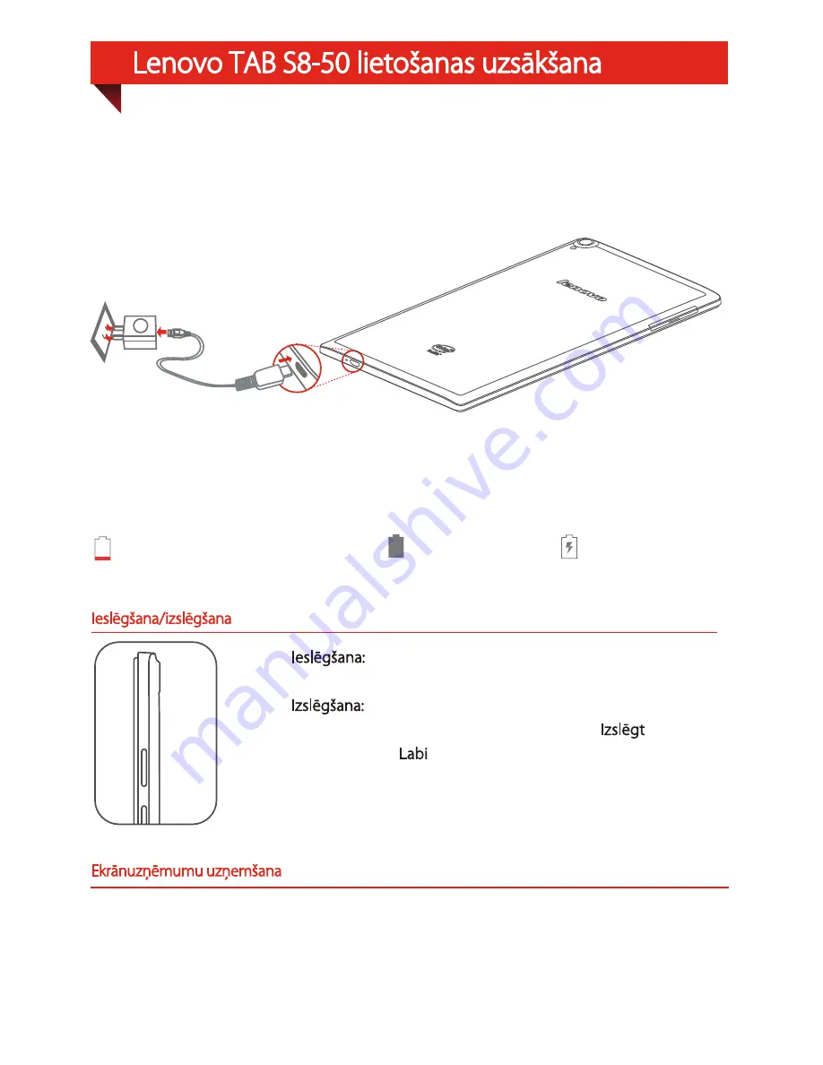 Lenovo TAB S8-50 Safety, Warranty & Quick Start Manual Download Page 144