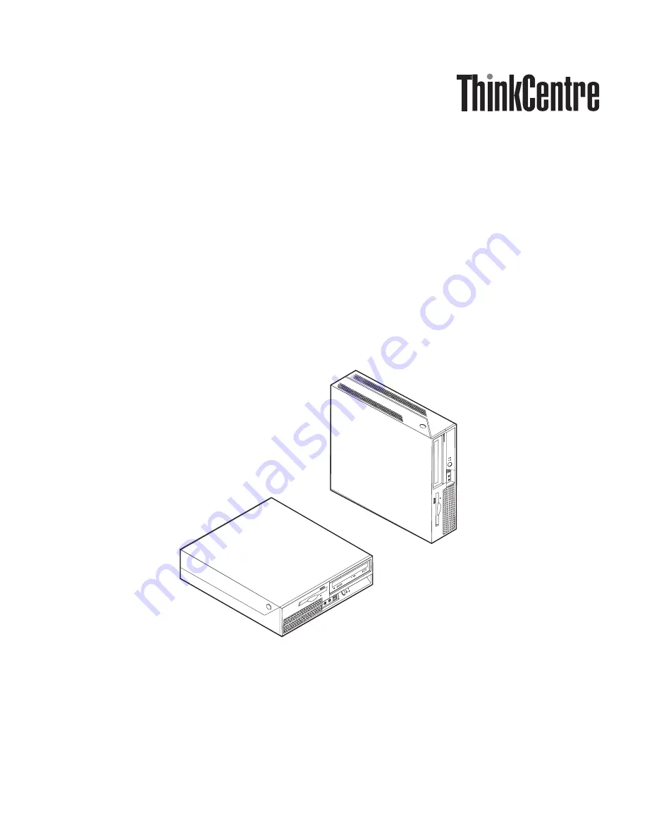 Lenovo ThinkCentre 9300 Скачать руководство пользователя страница 1