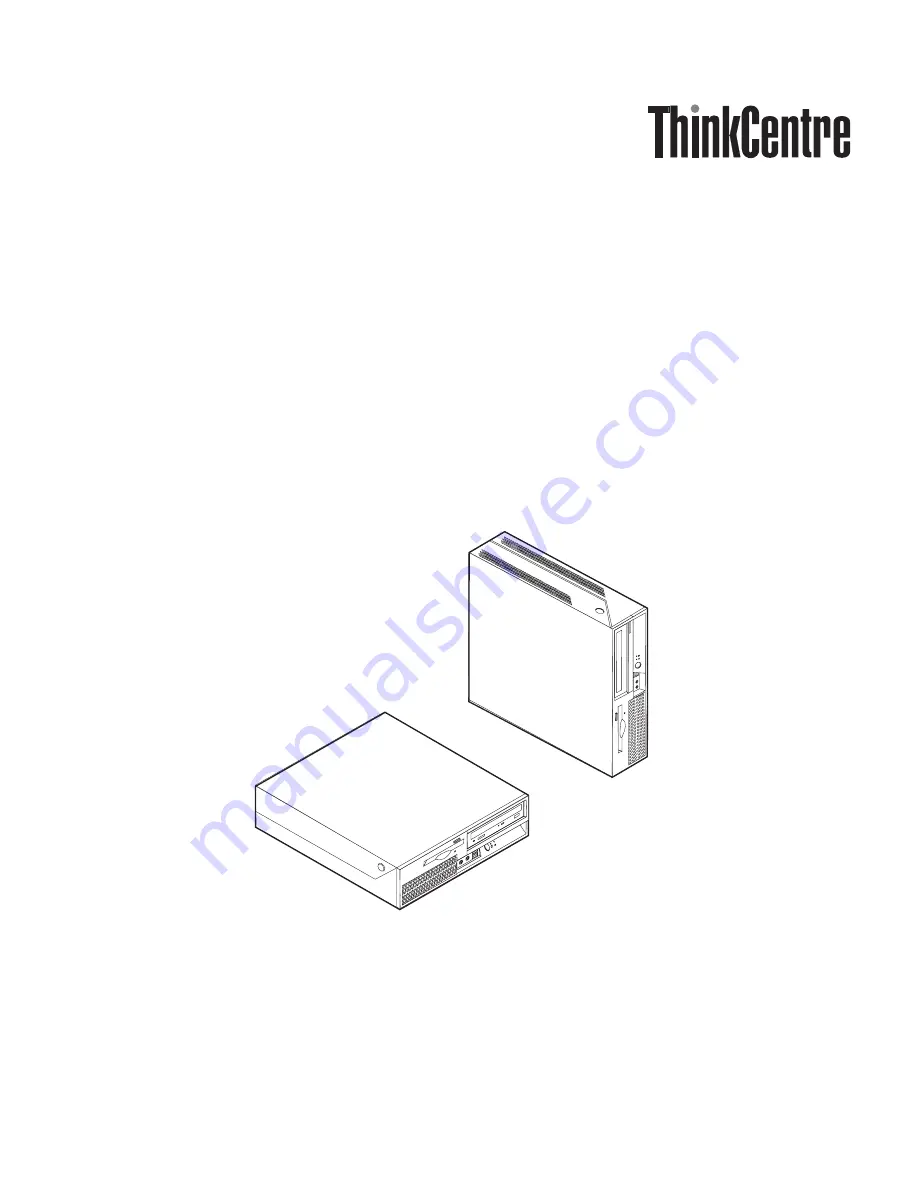 Lenovo THINKCENTRE 9636 Скачать руководство пользователя страница 1