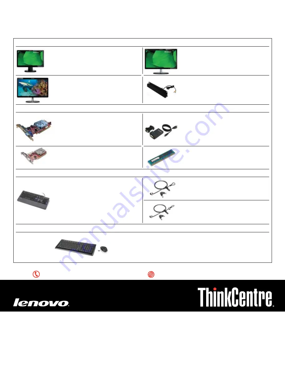 Lenovo ThinkCentre A58e Specifications Download Page 4