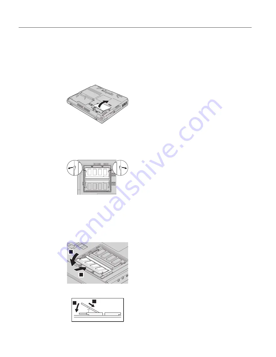 Lenovo THINKPAD R40 (French) Manual De Maintenance Et D’Identification Des Incidents Download Page 56