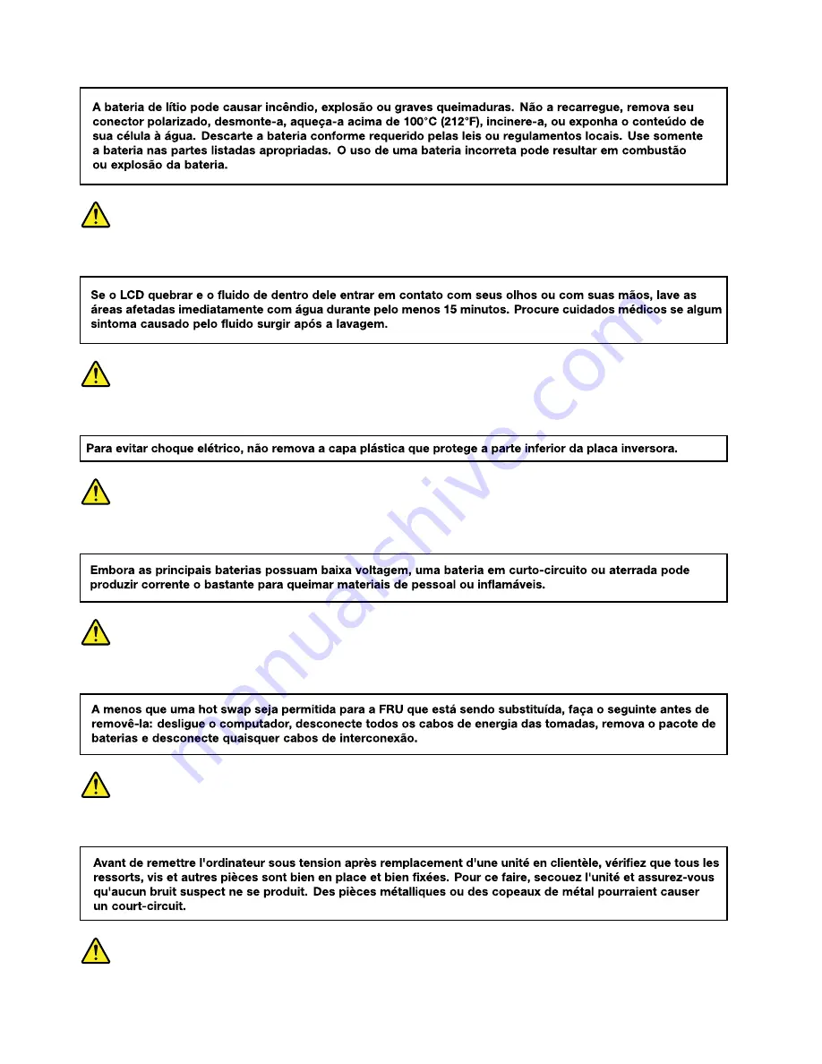 Lenovo ThinkPad X1 Carbon 20HQ Hardware Maintenance Manual Download Page 14