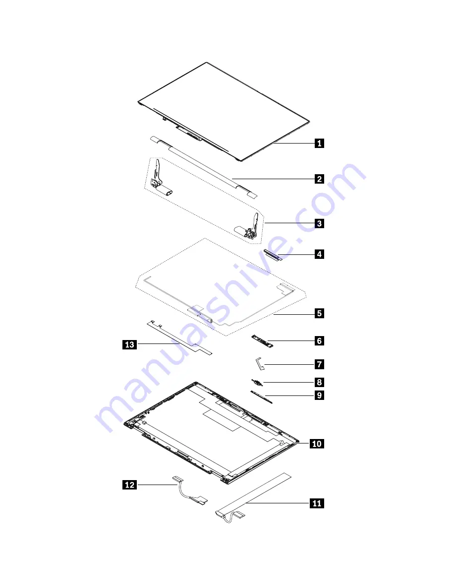 Lenovo ThinkPad X13 Yoga Gen 2 Hardware Maintenance Manual Download Page 58