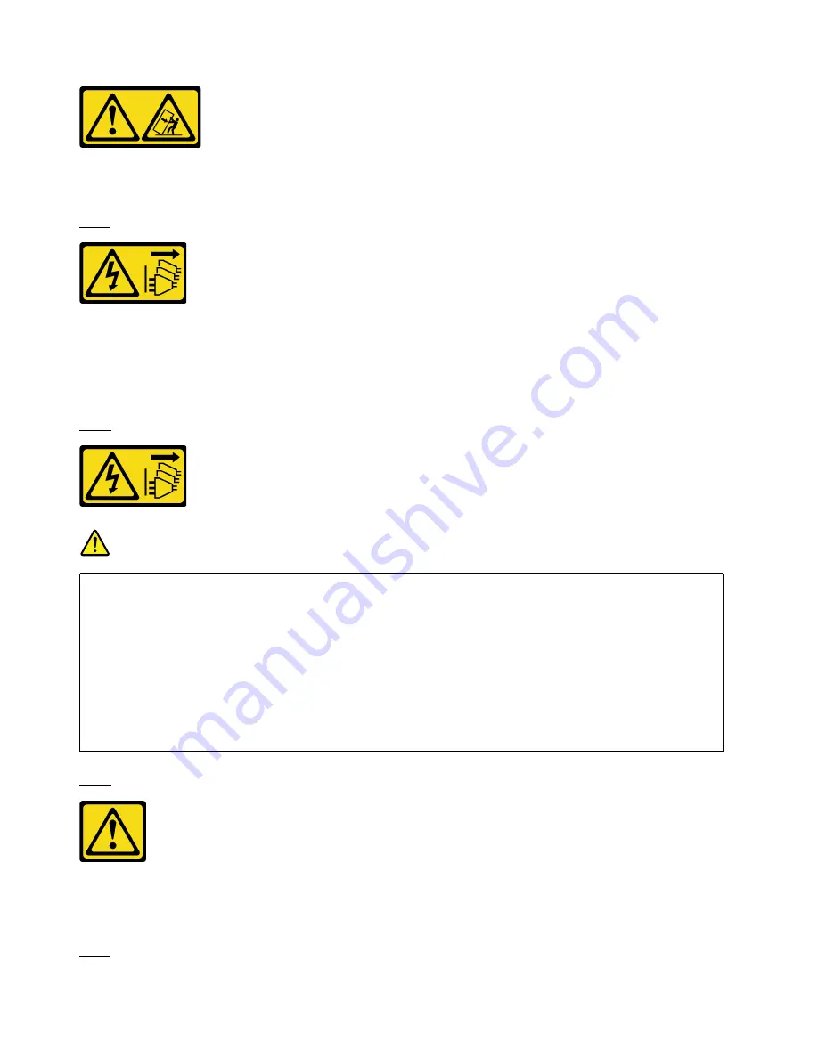 Lenovo ThinkSystem Heavy Duty Full Depth 42U Rack Cabinet User Manual Download Page 44