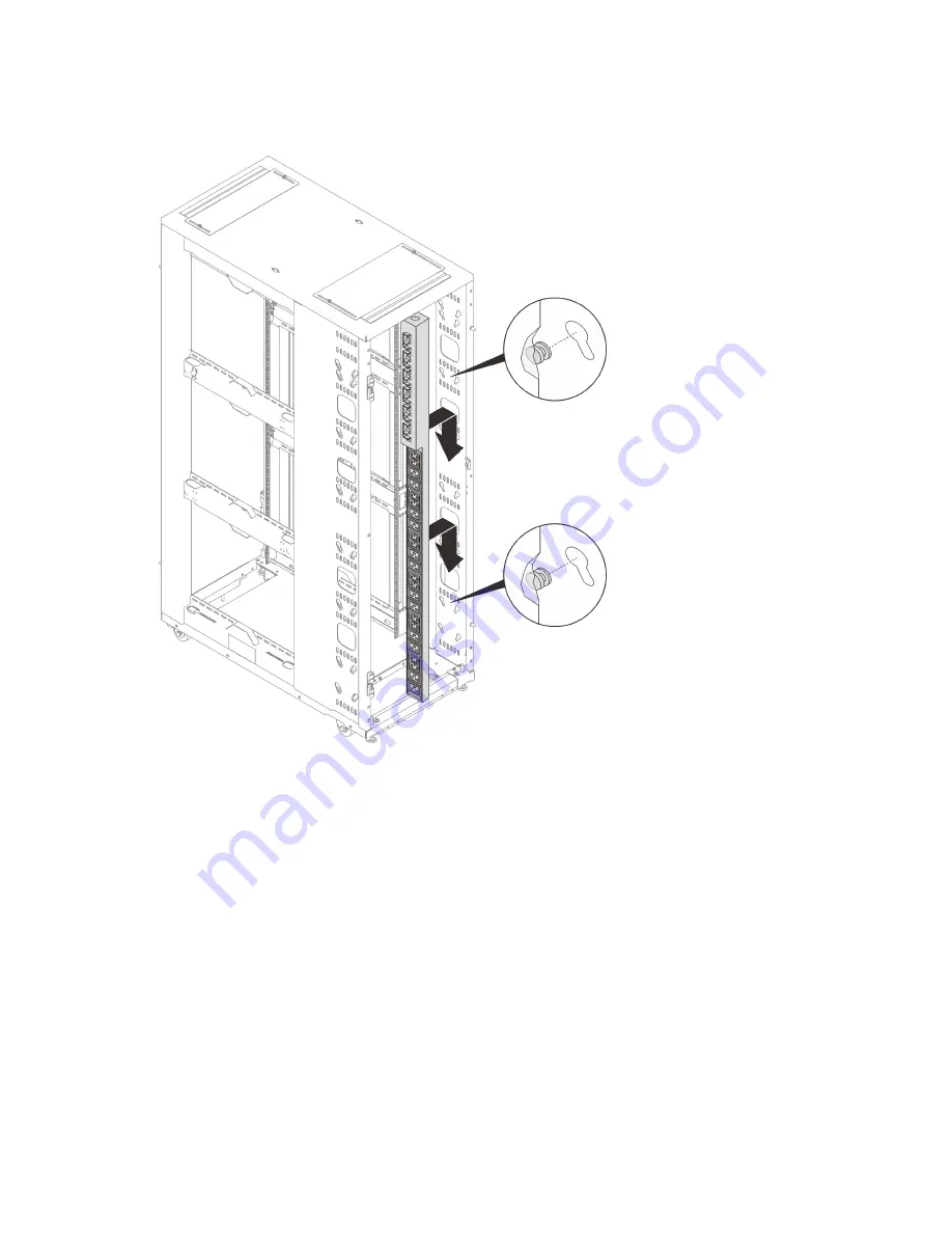 Lenovo ThinkSystem Heavy Duty Full Depth 42U Rack Cabinet User Manual Download Page 74