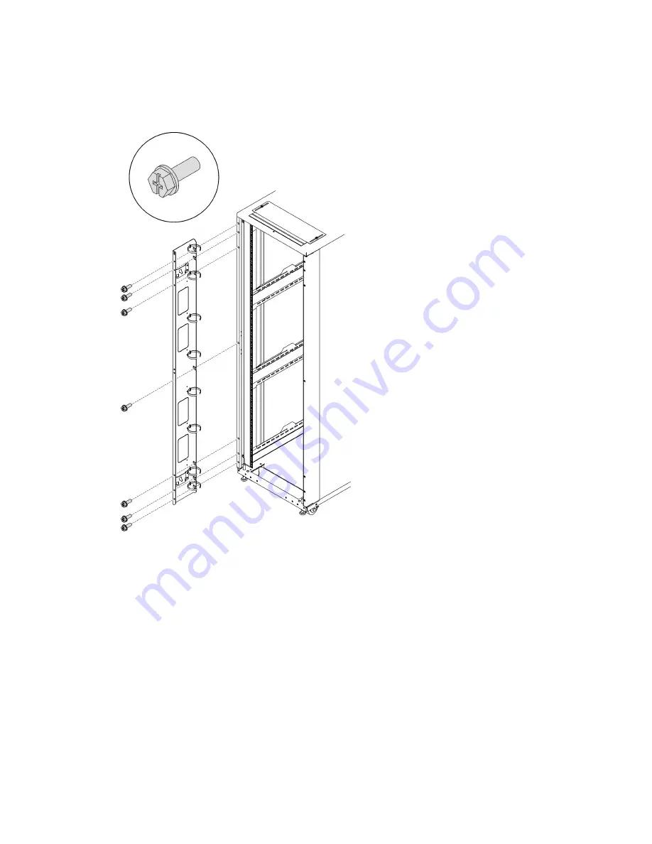 Lenovo ThinkSystem Heavy Duty Full Depth 42U Rack Cabinet User Manual Download Page 119