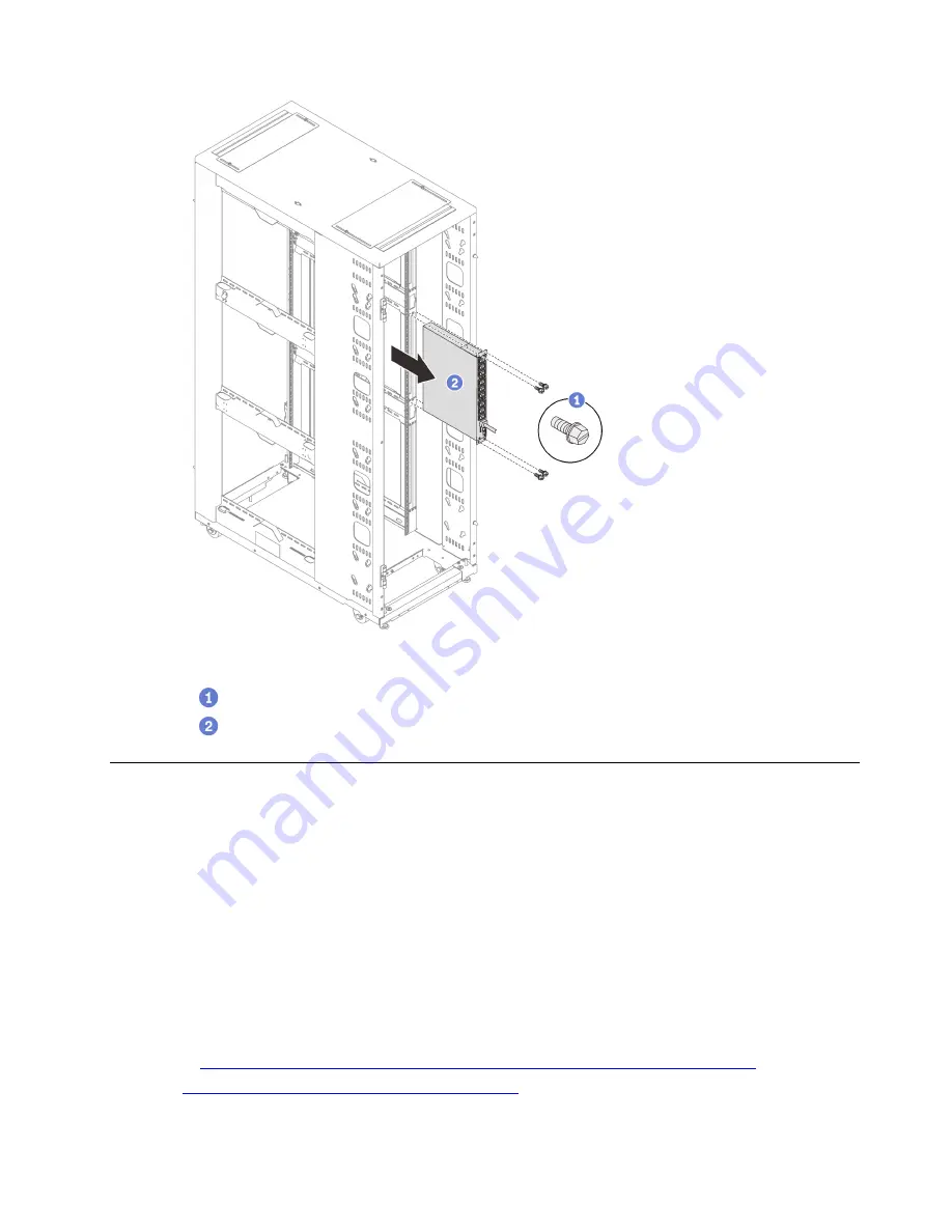 Lenovo ThinkSystem Heavy Duty Full Depth 42U Rack Cabinet User Manual Download Page 137