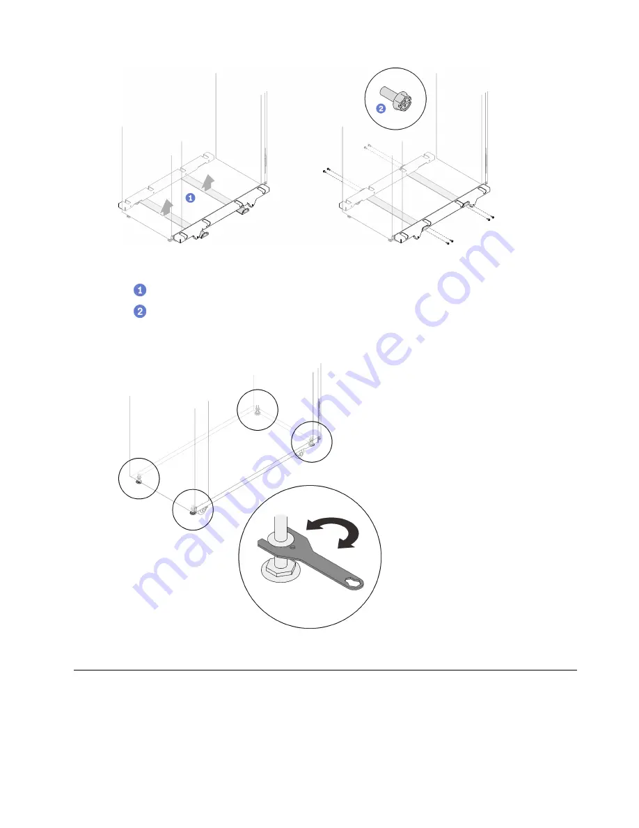 Lenovo ThinkSystem Heavy Duty Full Depth 42U Rack Cabinet Скачать руководство пользователя страница 141