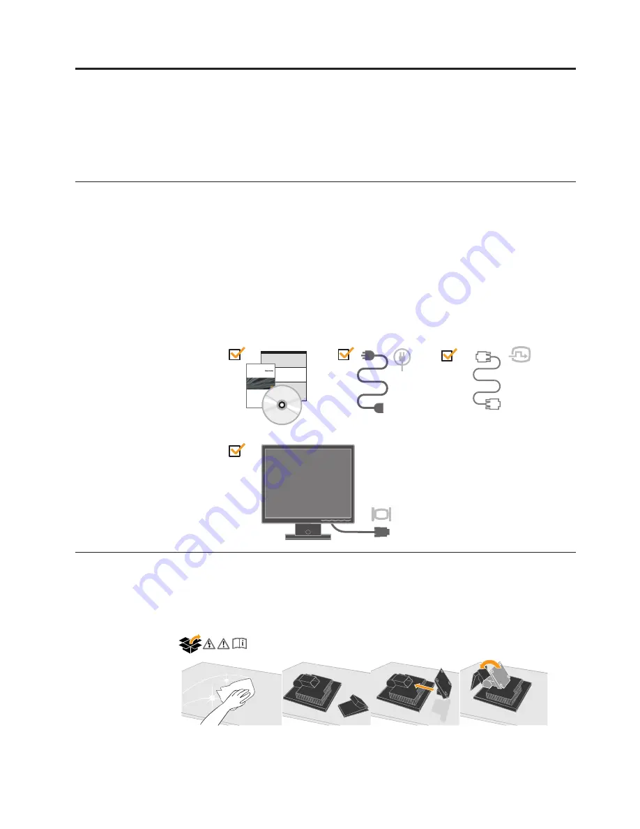 Lenovo ThinkVision 6135-HE 1 Скачать руководство пользователя страница 5