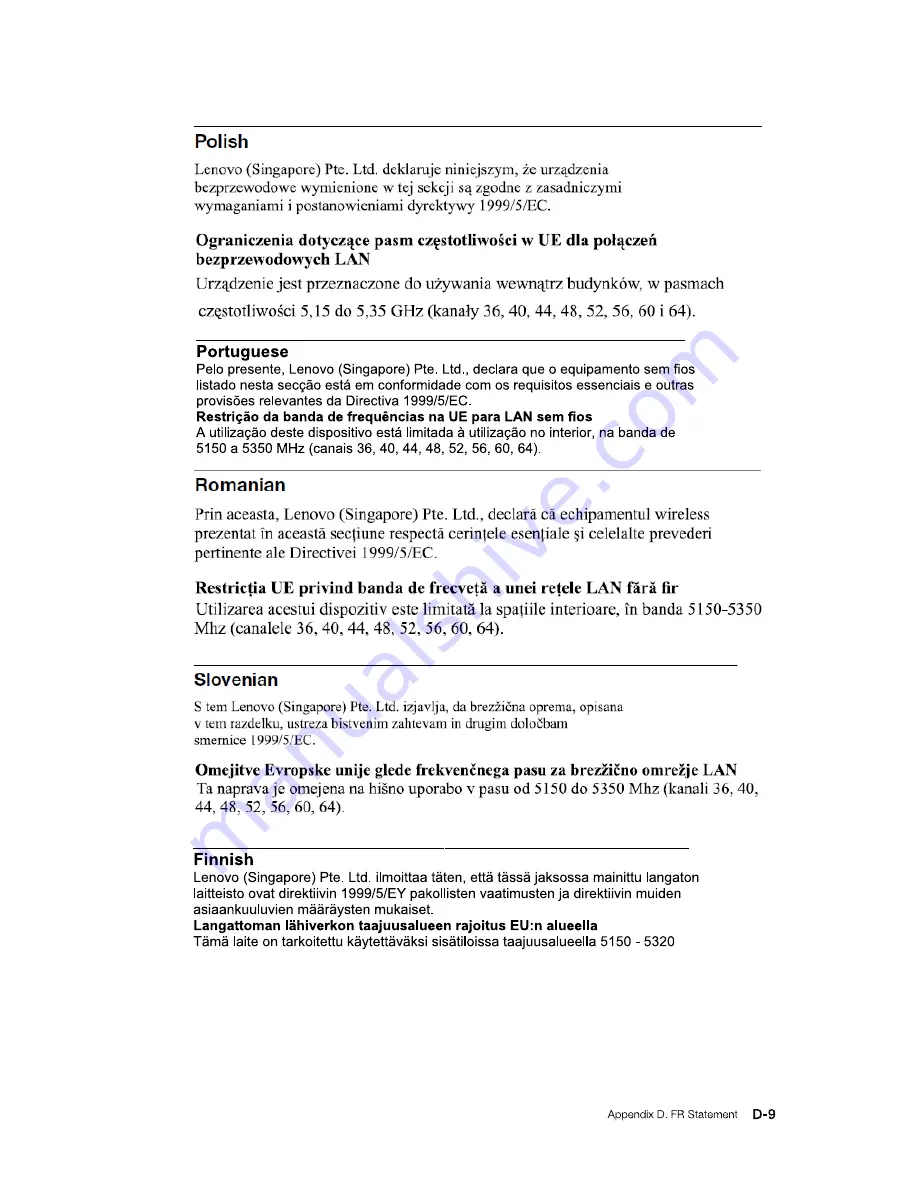 Lenovo ThinkVision LT1423pwCA User Manual Download Page 77